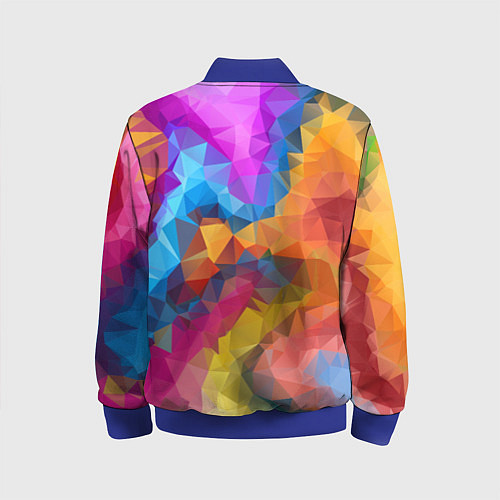 Детский бомбер Super colors / 3D-Синий – фото 2