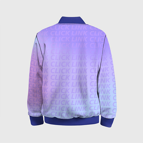 Детский бомбер Персонажи - Агенты времени / 3D-Синий – фото 2