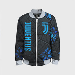 Бомбер детский Juventus logo, цвет: 3D-серый