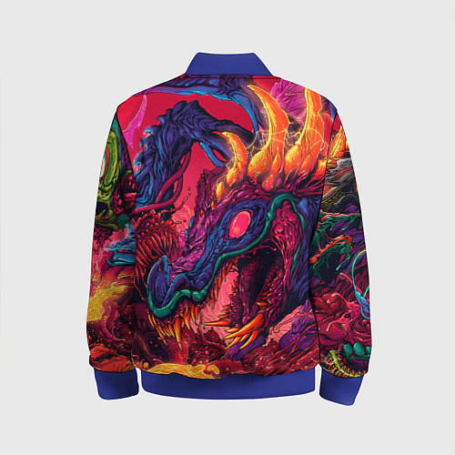 Детский бомбер CS 2 hyper beast / 3D-Синий – фото 2