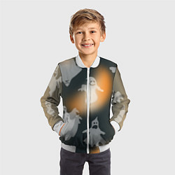Бомбер детский Ахи страхи, цвет: 3D-белый — фото 2