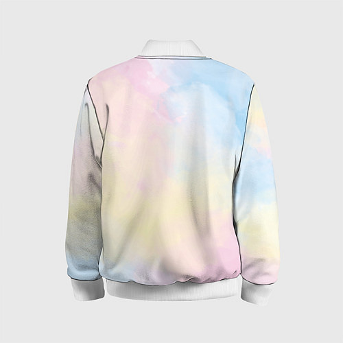 Детский бомбер Tie dye из сериала убийства в одном здании / 3D-Белый – фото 2