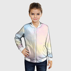 Бомбер детский Tie dye из сериала убийства в одном здании, цвет: 3D-белый — фото 2