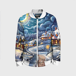 Детский бомбер Новогоднее настроение