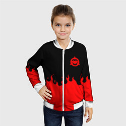 Бомбер детский Battletoads fire team, цвет: 3D-белый — фото 2