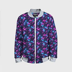 Детский бомбер Неоновый бум