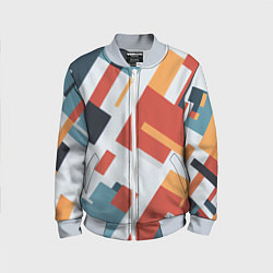 Детский бомбер Геометрический узор - нейросеть