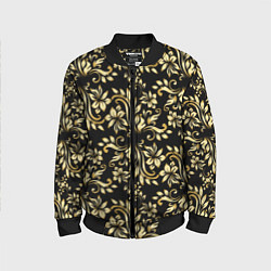 Детский бомбер Gold khokhloma