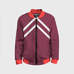 Бомбер детский Бордовая кофта костюм Марата - слово пацана сериал, цвет: 3D-красный