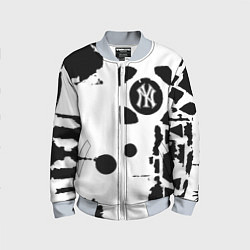 Детский бомбер New York yankees - baseball team pattern