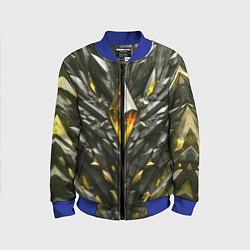 Детский бомбер Камень и золотой кристалл