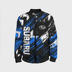 Детский бомбер Subaru - sport style