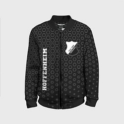 Детский бомбер Hoffenheim sport на темном фоне вертикально