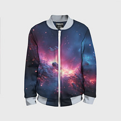 Бомбер детский Взрыв в космосе, цвет: 3D-серый