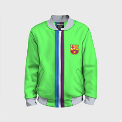 Бомбер детский Barcelona fc sport line, цвет: 3D-серый