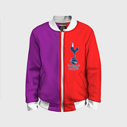 Бомбер детский Tottenham fc geometry, цвет: 3D-белый