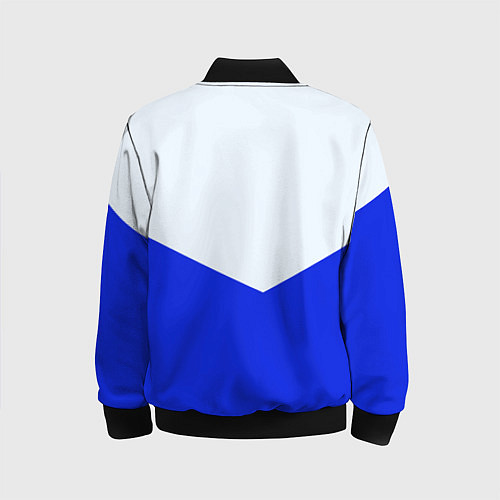 Детский бомбер Napoli fc geometry / 3D-Черный – фото 2