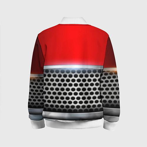 Детский бомбер AUDI metal collection game / 3D-Белый – фото 2