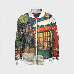 Детский бомбер Праздничная атмосфера кафе