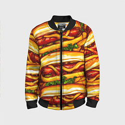 Детский бомбер Хот-доги