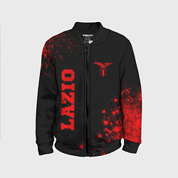 Детский бомбер Lazio - red gradient вертикально