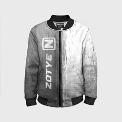 Детский бомбер Zotye - grey gradient по-вертикали