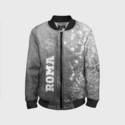 Бомбер детский Roma - grey gradient по-вертикали, цвет: 3D-черный