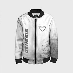 Детский бомбер Genesis - white gradient вертикально