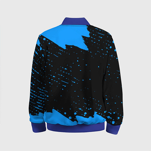 Детский бомбер Schalke 04 fc blue color / 3D-Синий – фото 2