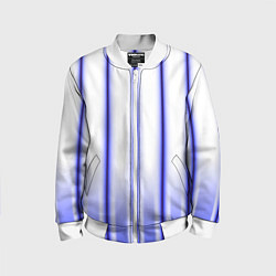 Бомбер детский Striped suit, цвет: 3D-белый