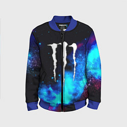 Детский бомбер Monster energy космос