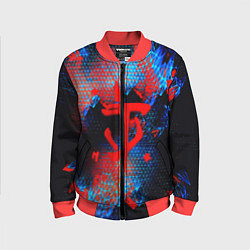 Детский бомбер Doom космическая абстракция