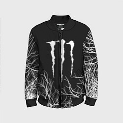 Детский бомбер Monster energy лес