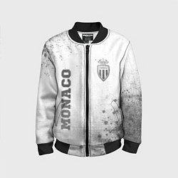 Бомбер детский Monaco - white gradient вертикально, цвет: 3D-черный