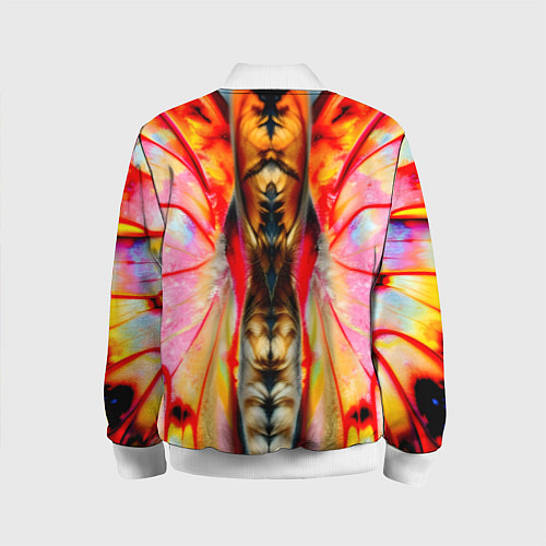 Детский бомбер Разворот бабочки / 3D-Белый – фото 2