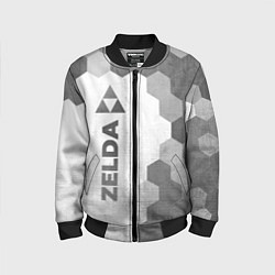 Детский бомбер Zelda - white gradient по-вертикали