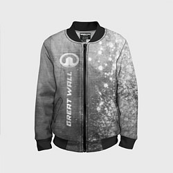 Детский бомбер Great Wall - grey gradient по-вертикали