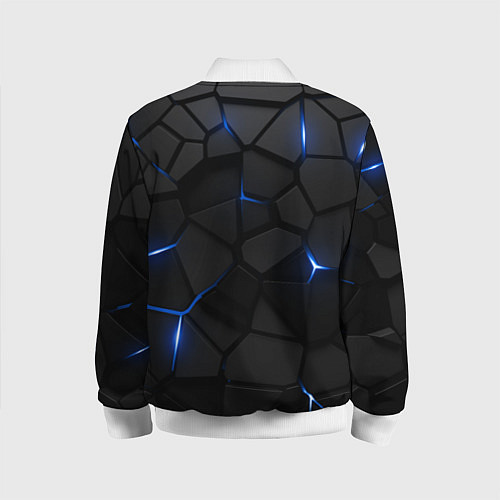 Детский бомбер Виннипег Джетс - НХЛ хоккей / 3D-Белый – фото 2