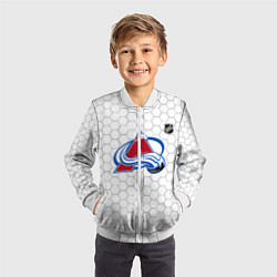 Бомбер детский Колорадо Эвеланш - белые соты, цвет: 3D-белый — фото 2