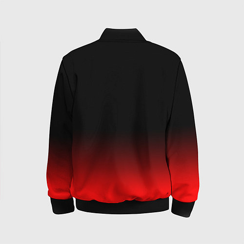 Детский бомбер Нью Джерси Девилз - градиент / 3D-Черный – фото 2