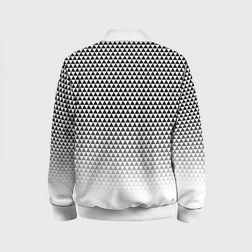 Детский бомбер Сент Луис Блюз - белый градиент / 3D-Белый – фото 2