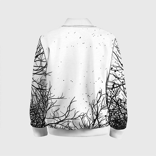 Детский бомбер Doom dark age / 3D-Белый – фото 2
