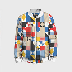 Детский бомбер Геометрический балаган