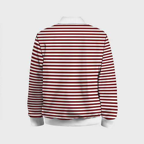 Детский бомбер Тельняшка спецназовца / 3D-Белый – фото 2