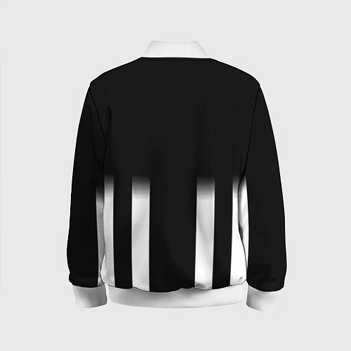 Детский бомбер Doom line white / 3D-Белый – фото 2