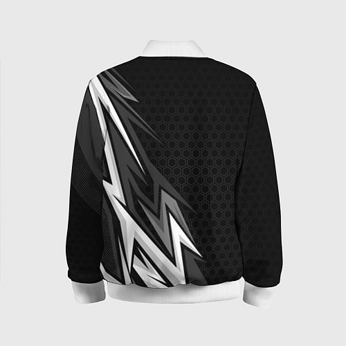 Детский бомбер Российская империя - спортивный / 3D-Белый – фото 2