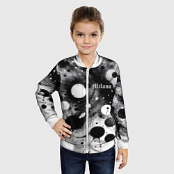 Бомбер детский Abstract fantasy pattern - Milano, цвет: 3D-белый — фото 2