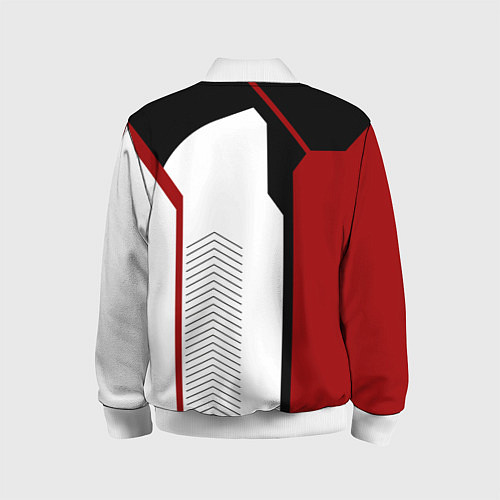 Детский бомбер Россия герб РФ / 3D-Белый – фото 2