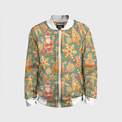 Детский бомбер Имбирные пряники