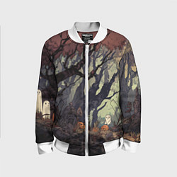 Детский бомбер Призрачный лес